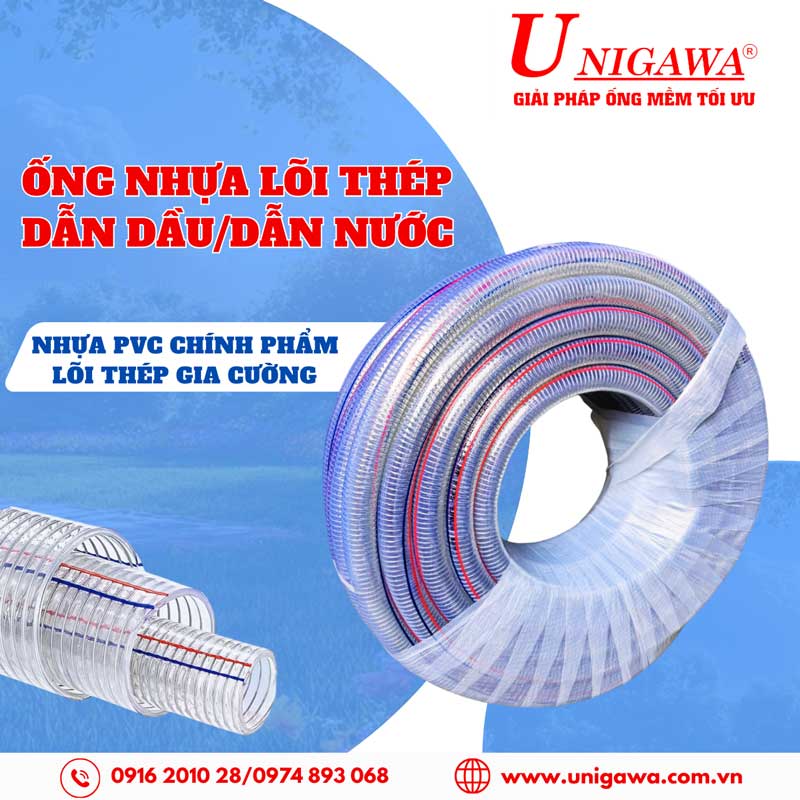 Ống Nhựa Lõi Thép Dẫn Dầu
