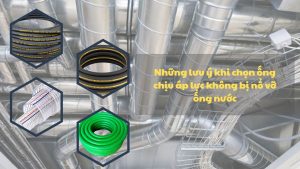 Những lưu ý khi chọn ống nước chịu áp lực